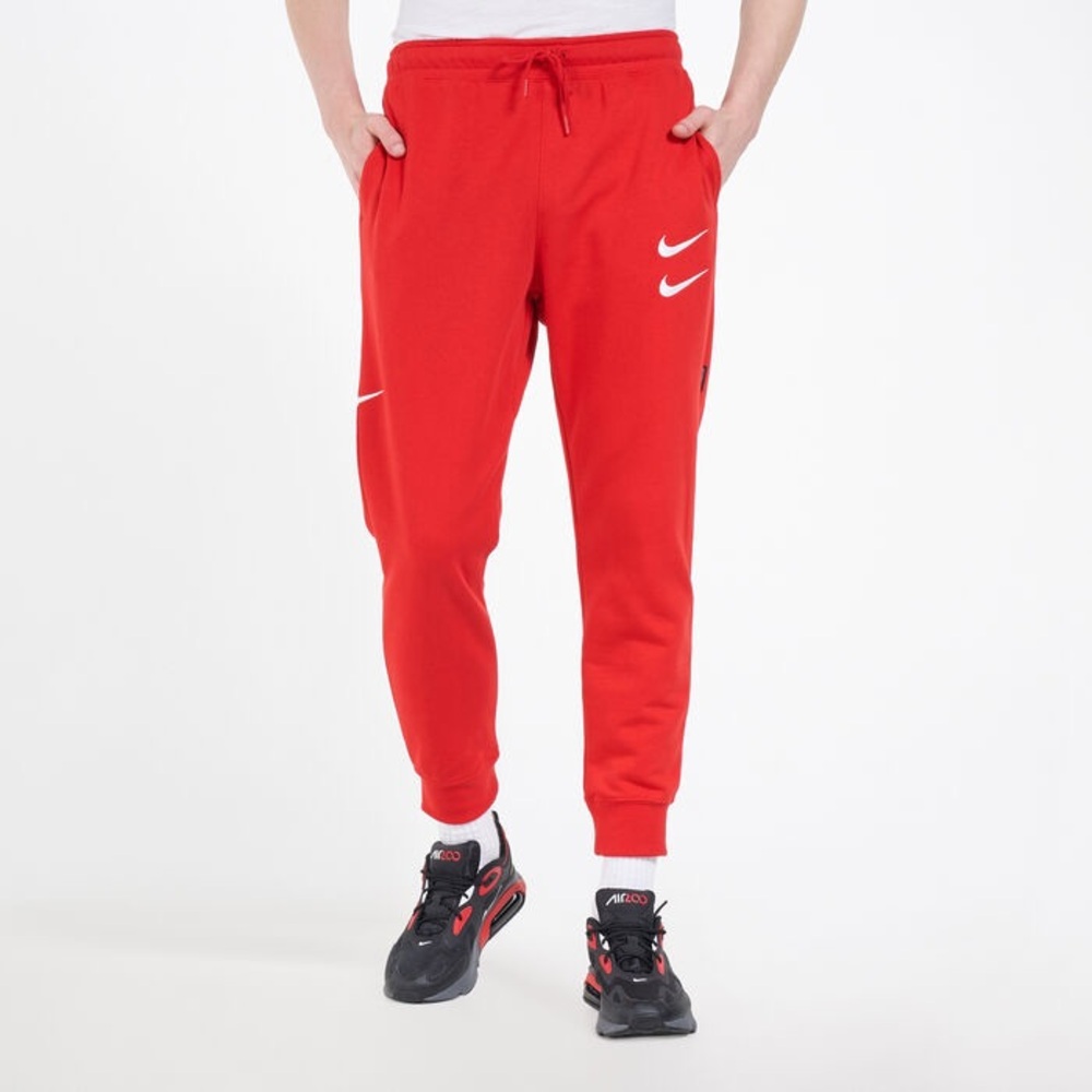 Nike Men's Red Jogger Pants